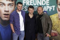 Premiere von dem Film "Hilfe, ich hab meine Freunde geschrumpft" mit den Hauptdarsteller Oskar Keymer und Axel Stein sowie Lina Hüesker, Georg Sulzer, Maximilian Ehrenreich und Eloi Christ im Cinedom Köln (© Thomas Brill)