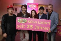 Oliver Gontramt und Winni Rau informierten über das "25. Köln Comedy Festival" das vom 15. bis 31. Oktober 2015 in Köln stattfinden wird (© Thomas Brill)
