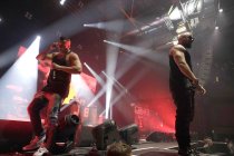 Deutsche Rapper Felix Blume alias Kollegah und Farid Hamed El Abdellaoui alias Farid Bang gastieren auf ihrer "JBG 3"-Tour im Palladium Köln (© Thomas Brill)