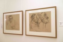 Die Ausstellung "Der Ausdruck der Augen vergrübelt und fern - Käthe Kollwitz – Porträts im Fokus" gastiert vom 19. August – 26. September 2021 im Käthe Kollwitz Museum Köln (© Thomas Brill)