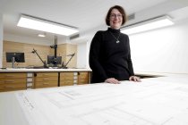 Direktorin des Käthe Kollwitz Museums Katharina Koselleck im Interview bezüglich des Umbaus und der Wiedereröffnung des Käthe Kollwitz Museum im Käthe Kollwitz Museum Köln (&copy; Thomas Brill)