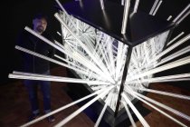Deutsche Künstler Hans Kotter gastiert mit seiner Ausstellung „Licht – Farbe - Raum“ vom 11. März bis 26. April 2020 im Museum für Angewante Kunst in Köln (© Thomas Brill)