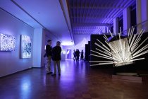 Deutsche Künstler Hans Kotter gastiert mit seiner Ausstellung „Licht – Farbe - Raum“ vom 11. März bis 26. April 2020 im Museum für Angewante Kunst in Köln (© Thomas Brill)