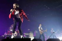 Deutsche Indie-Rap-Musikgruppe Kraftklub gastiert auf ihrer "Keine Nacht für Niemand"-Tour in der Mitsubishi Electric Halle Düsseldorf (© Thomas Brill)