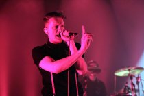 Deutsche Indie-Rap-Musikgruppe Kraftklub gastiert auf ihrer "In Schwarz"-Tour im Palladium Köln (© Thomas Brill)