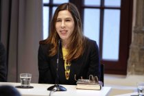 Amerikanische Schriftstelleri Rachel Kushner liest aus ihrem neuen Roman "See der Schöpfung" im Literaturhaus Köln (© Thomas Brill)
