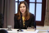 Amerikanische Schriftstelleri Rachel Kushner liest aus ihrem neuen Roman "See der Schöpfung" im Literaturhaus Köln (© Thomas Brill)