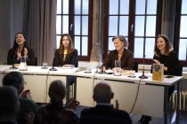 Amerikanische Schriftstelleri Rachel Kushner liest aus ihrem neuen Roman "See der Schöpfung" im Literaturhaus Köln (© Thomas Brill)