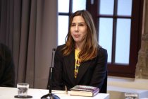 Amerikanische Schriftstelleri Rachel Kushner liest aus ihrem neuen Roman "See der Schöpfung" im Literaturhaus Köln (© Thomas Brill)