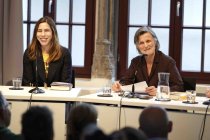 Amerikanische Schriftstelleri Rachel Kushner liest aus ihrem neuen Roman "See der Schöpfung" im Literaturhaus Köln (© Thomas Brill)