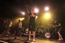 Deutsche Blasmusik-Gruppe LaBrassBanda gastiert auf ihrer "Kiah Royal"-Tour in der Live Music Hall Köln (© Thomas Brill)