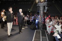 Öffentlichen Pressekonferenz 50 Jahre Lachende Kölnarena in der Lanxess-Arena Köln (© Thomas Brill)