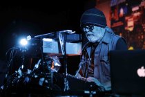 Kanadischer Musiker Daniel Lanois gastierte auf seiner "Goodbye to Language"-Tour im Stadtgarten Köln (&copy; Thomas Brill)
