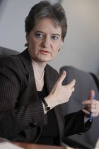 Kulturdezernentin der Stadt Kln Susanne Laugwitz-Aulbach verkndet die Verlngerung des Anstellungsvertrag mit Opernintendantin Dr. Birgit Meyer im Kulturdezernat der Stadt Kln  (© Thomas Brill)