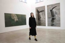 Deutsche Malerin Cécile Lempert gastiert mit ihrer Ausstellung "Down Below" vom 15. Januar bis 28. Februar 2026 in der artothek Köln (&copy; Thomas Brill)