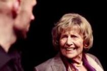 Margarete Mitscherlich und Michael Lentz über über das Erinnern bei der lit.COLOGNE 2008 im Schauspielhaus Köln (© Thomas Brill)