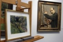 Wallraf bekommt das Max Liebermann-Bild "Gartenpartie" von der Stadt Frechen als Dauerleihgabe im Wallraf-Richartz-Museum Köln (© Thomas Brill)