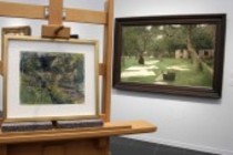 Wallraf bekommt das Max Liebermann-Bild "Gartenpartie" von der Stadt Frechen als Dauerleihgabe im Wallraf-Richartz-Museum Köln (© Thomas Brill)