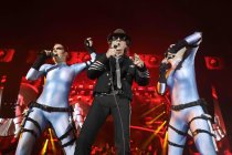 Deutscher Rockmusiker Udo Lindenberg gastiert auf seiner "Keine Panik"-Tour in der Lanxess-Arena Köln (&copy; Thomas Brill)