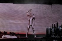 Deutscher Rockmusiker Udo Lindenberg gastiert auf seiner "Ich mach mein Ding"-Tour in der Esprit-Arena Düsseldorf (© Thomas Brill)