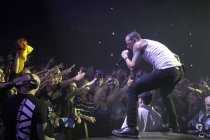 Amerikanische Rockband Linkin Park gastiert auf ihrer "The Hunting Party"-Tour in der Lanxess-Arena Köln (© Thomas Brill)