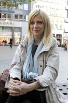 Ukrainischstämmige Pianistin Valentina Lisitsa im Interview über ihren Auftritt am 03. November 2013 in der Kölner Philharmonie (© Thomas Brill)