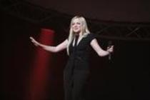 Deutsche Sängerin Annett Louisan gastiert auf ihrer "Das optimale Leben"-Tour in der Kölnarena Köln (© Thomas Brill)