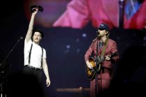 Amerikanische Folk-Rock-Band The Lumineers gastieren auf ihrer "Automatic"-Tour in der Lanxess-Arena Köln (© Thomas Brill)