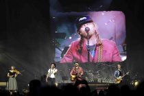 Amerikanische Folk-Rock-Band The Lumineers gastieren auf ihrer "Automatic"-Tour in der Lanxess-Arena Köln (© Thomas Brill)