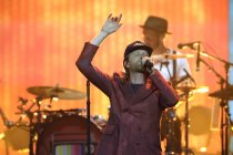 Amerikanische Folk-Rock-Band The Lumineers gastieren auf ihrer "Automatic"-Tour in der Lanxess-Arena Köln (© Thomas Brill)