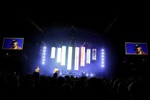 Amerikanische Folk-Rock-Band The Lumineers gastieren auf ihrer "Automatic"-Tour in der Lanxess-Arena Köln (© Thomas Brill)