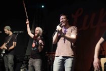 Kölner Mundart-Band Lupo begrüßt ihren neuen Sänger Kai Mathias mit einem Willkommenskonzert im Helios 37 Köln (© Thomas Brill)