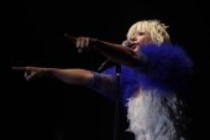 Deutsche Elektropopmusikgruppe MIA eröffnet mit ihrer Sängerin Mieze Katz ihre "Tacheles"-Tour im Palladium Köln (© Thomas Brill)