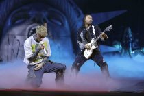 Amerikanischer Rapper Machine Gun Kelly gastiert auf seiner "Lost Americana"-Tour in der Lanxess-Arena Köln (&copy; Thomas Brill)