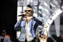 Amerikanische Rapper Macklemore gastiert auf seiner "The Ben"-Tour in der Lanxess-Arena Köln (© Thomas Brill)