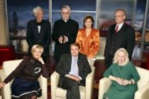 Menschen bei Maischberger im WDR-Studio BS 3, Köln (© Thomas Brill)