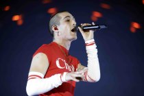 Iitalienische Rockband Måneskin gastiert auf ihrer "Louds Kids Tour Gets Louder"-Tour in der Lanxess-Aena Köln (© Thomas Brill)