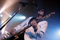 Britische Rock-Band Manic Street Preachers gastiert auf ihrer "20th Anniversary Everything Must Go"-Tour in der Live Music Hall Köln (© Thomas Brill)