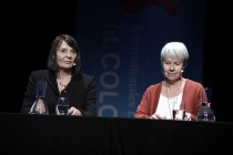 Deutsche Schriftstellerin Monika Maron ließt aus ihrem neuen Roman "Munin oder Chaos im Kopf" auf der MS RheinEnergie Köln (&copy; Thomas Brill)