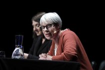 Deutsche Schriftstellerin Monika Maron ließt aus ihrem neuen Roman "Munin oder Chaos im Kopf" auf der MS RheinEnergie Köln (&copy; Thomas Brill)