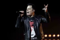 Kanadische Rockmusiker Marc Martel gastiert mit seiner Queen Tribute Show "One Vision of Queen feat. Marc Martel" in der Lanxess-Arena Köln (© Thomas Brill)