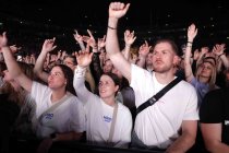 Deutscher Rapper Marteria gastiert auf seiner "Zum Glück in die Zukunft III"-Tour in der Lanxess-Arena Köln (&copy; Thomas Brill)