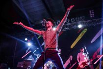 Britische Indie-Rockband Maxïmo Park gastiert auf ihrer "Risk To Exist"-Tour in der Live Music Hall Köln (© Thomas Brill)