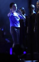 Britisch-georgische Sängerin Katie Melua gastierte auf ihrer "In Winter"-Tour in der Mitsubishi Electrichalle Düsseldorf (&copy; Thomas Brill)