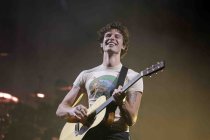 Kanadische Pop-Star Shawn Mendes gastiert auf seiner "On The Road Again"-Tour in der Lanxess-Arena Köln (&copy; Thomas Brill)