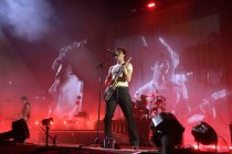 Kanadische Pop-Star Shawn Mendes gastiert auf seiner "On The Road Again"-Tour in der Lanxess-Arena Köln (&copy; Thomas Brill)