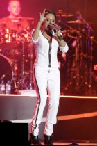 Deutsche Schlagersängerin Michelle gastiert auf ihrer "Die Ultimative Best Of"-Tournee im Palladium Köln (&copy; Thomas Brill)