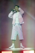 Deutsch-Französischer Rapper Milane Baybah alias "Milano" gastieren auf seiner "Herzschmerz"-Tour im Palladium Köln (© Thomas Brill)