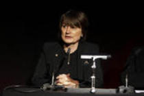 Französische Journalistin und Autorin Catherine Millet liest aus ihrem Buch Eifersucht bei der lit.COLOGNE 2010 - Das zehnte Mal in der Kulturkirche Köln (© Thomas Brill)