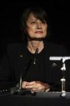 Französische Journalistin und Autorin Catherine Millet liest aus ihrem Buch Eifersucht bei der lit.COLOGNE 2010 - Das zehnte Mal in der Kulturkirche Köln (© Thomas Brill)